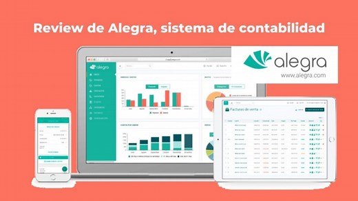 Alegra, sistema de contabilidad. Características y opiniones - Excelerar