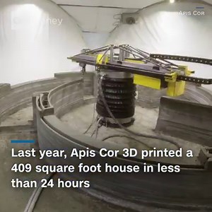 This untraditional house was built by a 3D printer https://cnnmon.ie/2r3rJTR | CNN Business