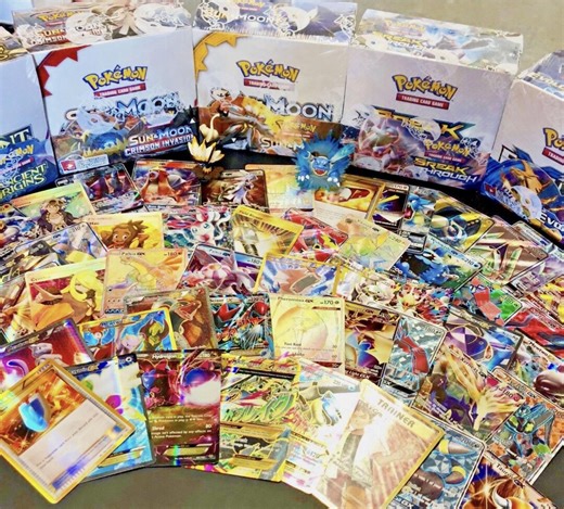 Pokemon Card Lot 100 Authentic Pokemon Cards | Ultra Rare EX VMAX V Guaranteed - Etsy