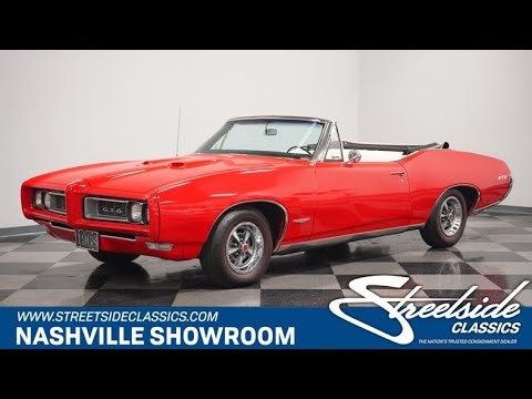 1968 Pontiac GTO Convertible for sale | 3585-NSH