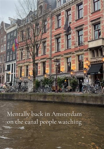 Not even been a week and Im missing it 🥲 #amsterdam #travel #traveltok #fyp #cycling
