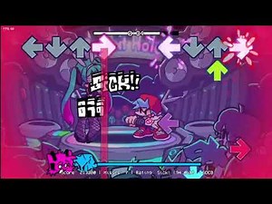 FNF Rabbit Hole with Hatsune Miku & BF