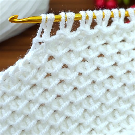 AMAZİNG!Wow.! sell as many as you can weave. Very easy Tunisian crochet reverse loop baby blanket making | Fashion World