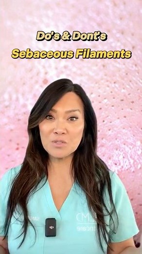 Here’s DO’s & DONT’s for Sebaceous Filaments👆🏻#drpimplepopper #skincaretips #slmdskincare
