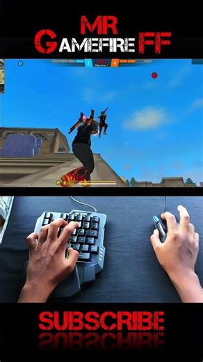 NO PC ❌ Mobile + Keyboard & Mouse Gameplay⌨️🖱️📲 | Handcam Setup 🔥#freefiregameplay