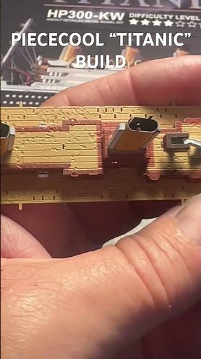 PIECECOOL “TITANIC BUILD” #metalmodels #3dmodeling #modeling #piececool #titanic