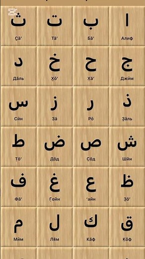 Learn the Arabic alphabet the easy way