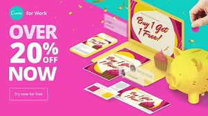 7.4K views | Better than ever. At our lowest monthly price ever. Just $9.95/month. Come back to Canva for Work for over 20% off. Discover the new and improved Canva for Work: faster, slicker and full of new features to fall in love with. | Canva | Facebook