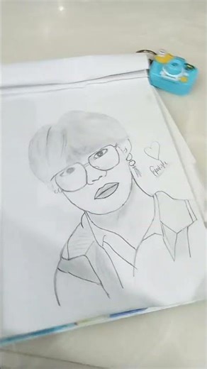 v drawing 😊🧿💜