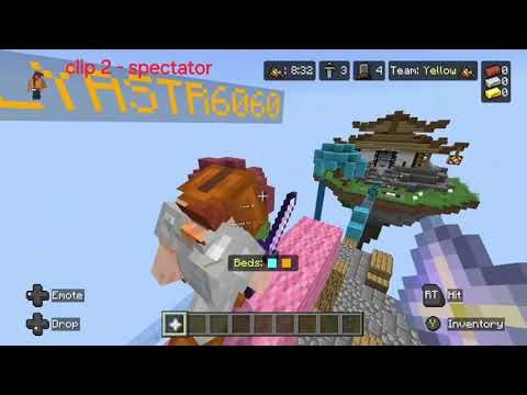 ILYASTR6060 Hacking in Xbox Bedwards on Lifeboat Server