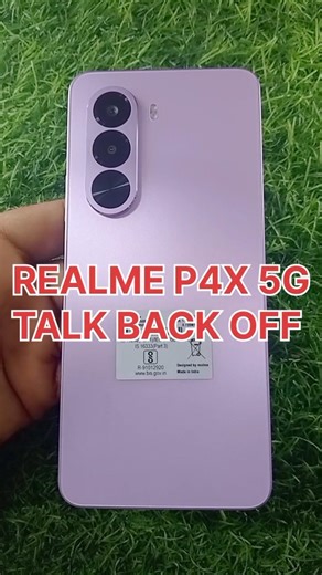 How To Off TalkBack From Realme P4x 5G ⚡ How To Remove TalkBack From Realme Mobile 🔥🔥 #shorts #viral