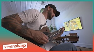 7.7K views · 152 reactions | Meet the kiwi who’s one half of The Gentle Men - a tongue-in-cheek, hard rocking duo making a big mark on the Billboard charts. | Seven Sharp | Facebook