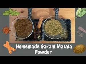 Homemade Garam Masala power & Fennel Powder