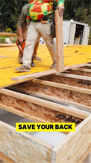 Genius Subfloor Installation Tip