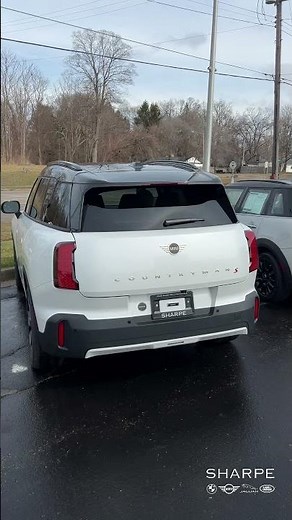 2025 MINI Cooper Tailgate Height Tutorial #mini #minicooper #tutorial #miniusa #suv
