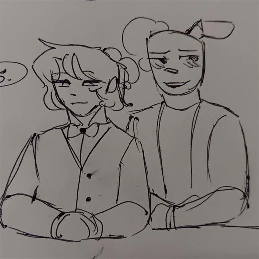 some animatic practice on paper, Springy and Cup