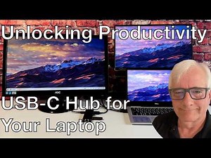 Unlocking the Productivity and Simplicity of your laptop with a USC-C Type hub!