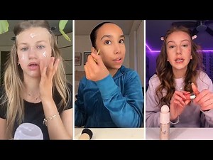 GRWM ( Get Ready With Me ) Makeup Tutorial Tiktok Compilation ❤️(Skincare, Makeup, Outfits) 470🥰