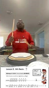 Easy Beginner Snare Drum Exercise with Atlanta Drum Academy