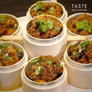 Steamed Beef with Fried Rice Powder #TasteKitchen | Taste Kitchen