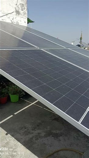 utl ka 3 kilowatt ka solar panel kitni bijali banata hai 1 din mein