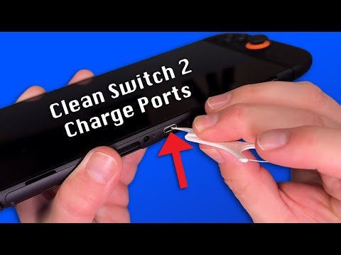 How to Clean Switch 2 USB-C Charge Ports