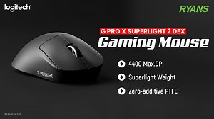 13K views · 104 reactions | Unleash Precision. Elevate Your Game. Meet Logitech G Pro X Superlight 2 Dex – where speed meets control. Check out our video to know more in detail. Dominate every click. Built for serious gamers. https://www.ryans.com/logitech-g-pro-x-superlight-2-dex-wireless-gaming-mouse ☎ Call us at: 16810 #RyansComputers #LogitechGProX #Superlight2Dex | Ryans Computers Ltd. | Facebook