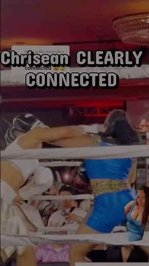 Chrisean KNOCKED Zenith DOWN IN THE FIRST ROUND😮‍💨😳#chriseanrock #chriseanrockbabyy #boxing