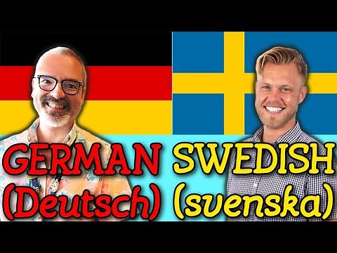 Similarities Between German and Swedish