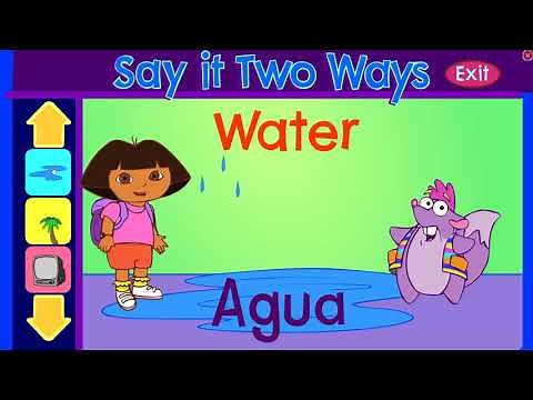 Dora the Explorer: Say it Two Ways Game for Kids