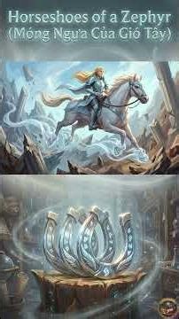 HORSESHOES OF A ZEPHYR: VÓ NGỰA LƯỚT GIÓ TRÊN MẶT NƯỚC 🐎🍃 #dnd #games #rpg #fantasy