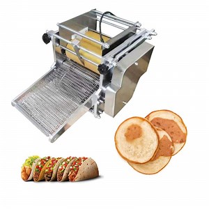 [Hot Item] Automatic Industrial Factory Price Small Restaurant Corn Tortilla Machine Mexician Corn Flour Tortilla Making Machine with CE Stainless Steel 110V/220V
