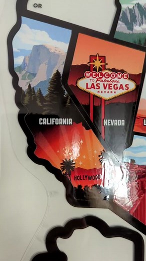 Road trips are my favorite! Where should we visit next? 🚘🛣️ #roadtripping#familyvacation#planningourannualthanksgivingtrip#4roadtrippin#usmap#amazonfinds