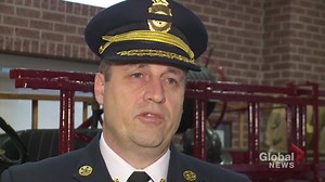 Whitby firefighters remembered one of their own today as Nicholas Webb was laid to rest. Now, his colleagues are taking steps to save the lives of those who risk theirs every day. Jasmine Pazzano has more. | Global Durham