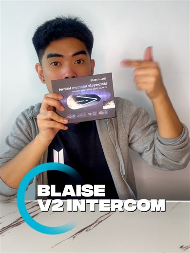 Blaise v2 Intercom: Stay Connected on Your Motorcycle