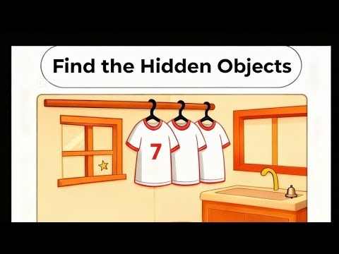 99 % People Fails I test | find the hidden objects