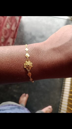 21k bracelet baby child @highlight | Abir Mitro