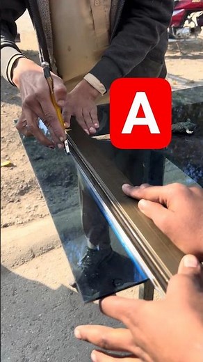 Skilled Hands at Work — Glass Art & Precision Cutting