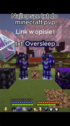 Najlepsze txt do Minecraft pvp !!! #minecraft #pvp #mc #txt #shorts #shortvideo #pvpclub