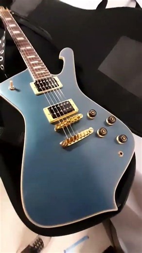 Ibanez Iceman IC420 Electric Guitar Antique Blue Metallic #ibanez
