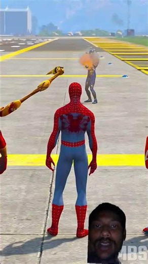 Red spider man vs white spider man #cartoon #spiderman #funny #shorts #story