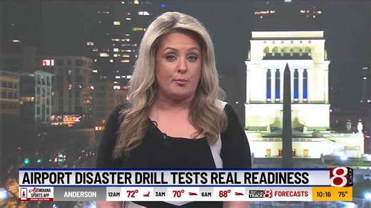 Airport disaster drill tests real readiness