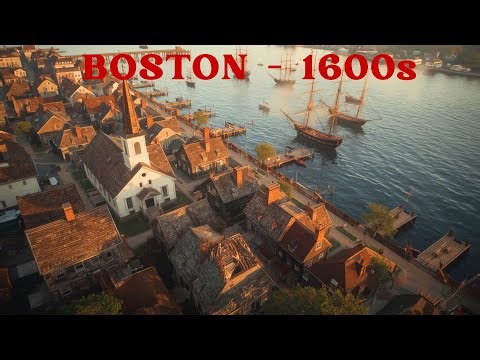 Boston 1600s (AI Reconstruction)