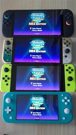 NES World Championship- Nintendo Switch 2 vs Switch OLED vs Switch vs Switch Lite Speed Comparison
