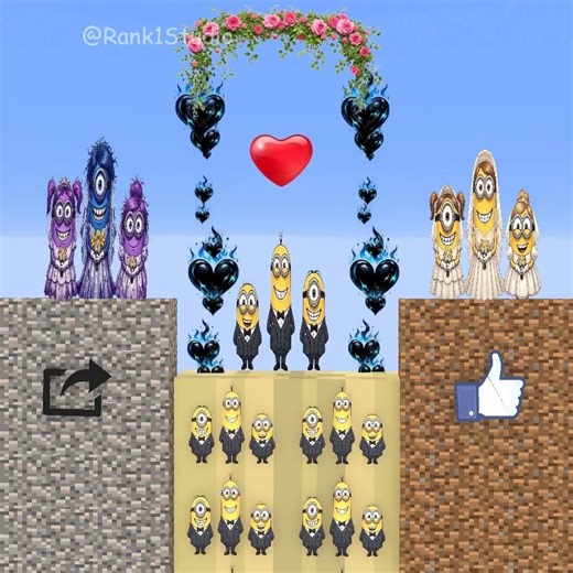 Who do you choose—Team Bride Bad Minion or Team Bride Minion?