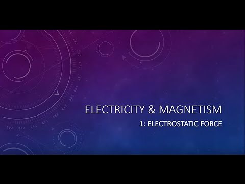 Electricity & Magnetism 1: Electrostatic Force
