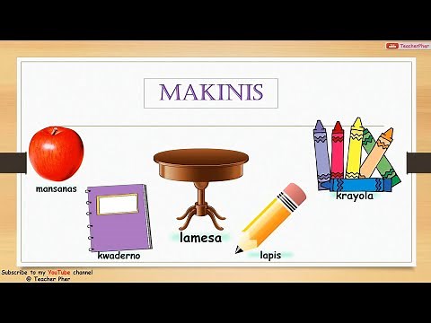KINDERGARTEN LESSON Mga Bagay Na Makinis at Magaspang (Smooth and Rough)