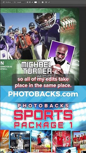 www.photobacks.com 🏈 Capture team spirit with Memory Mate templates in the Sports Package! #shorts