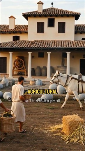 The Giant Farms of Ancient Rome #history #historyshorts #ancientrome