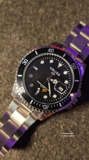 Oruss Watch Review: Waterproof Stainless Steel Strap
